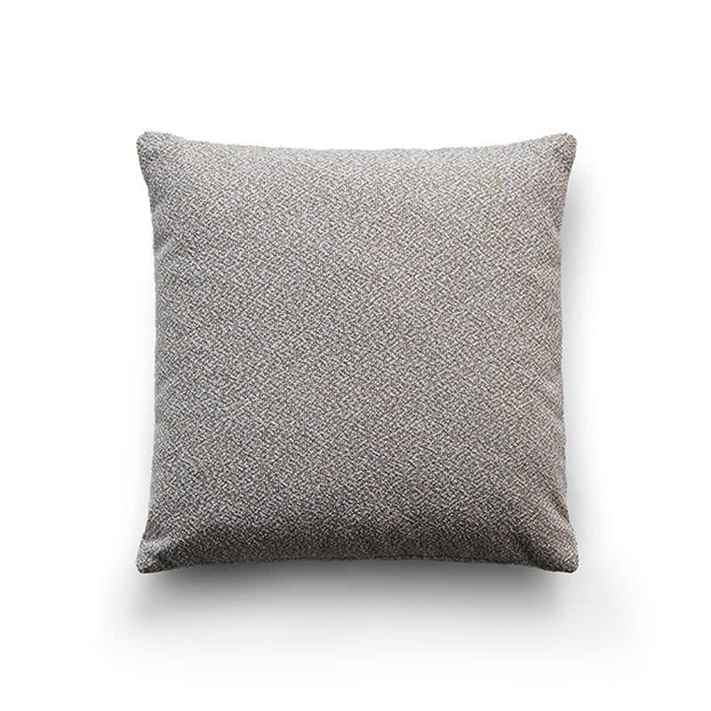 light gray pebble weave cushion