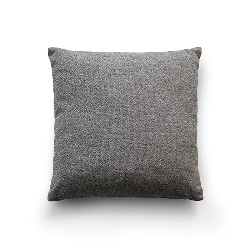 sleek ashen gray cushion
